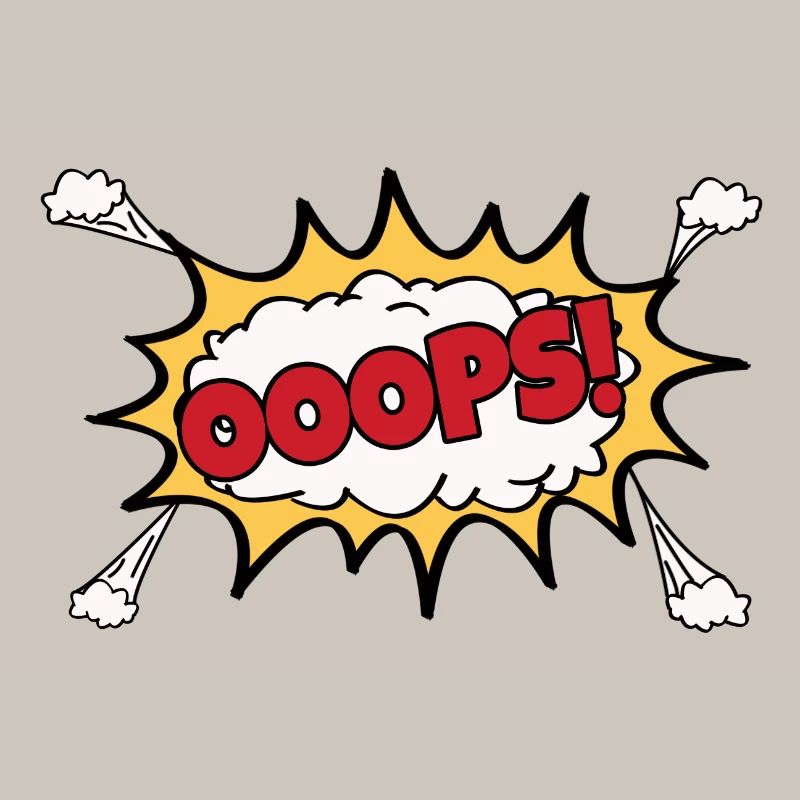 OOOPS Comic Graffiti