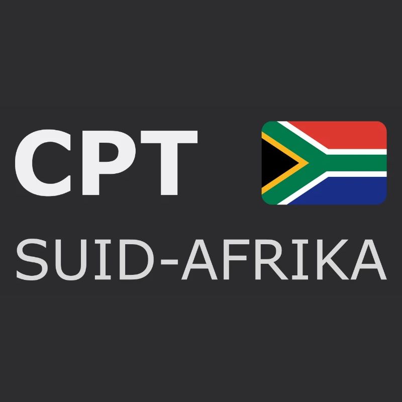 CPT SUID-AFRIKA white-lettered 400 dpi