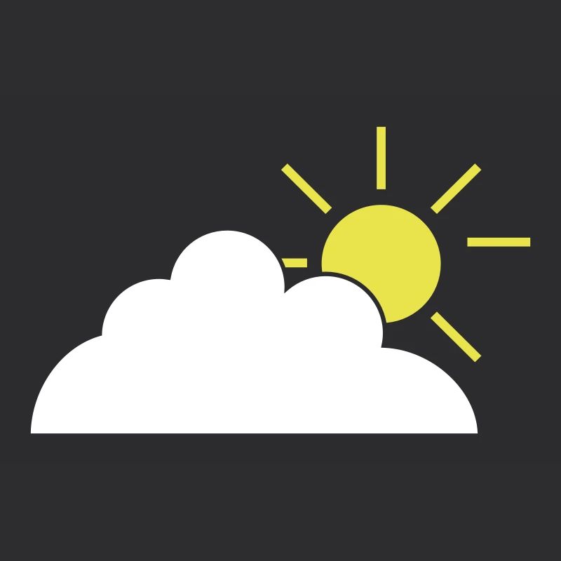 Lightly clouded