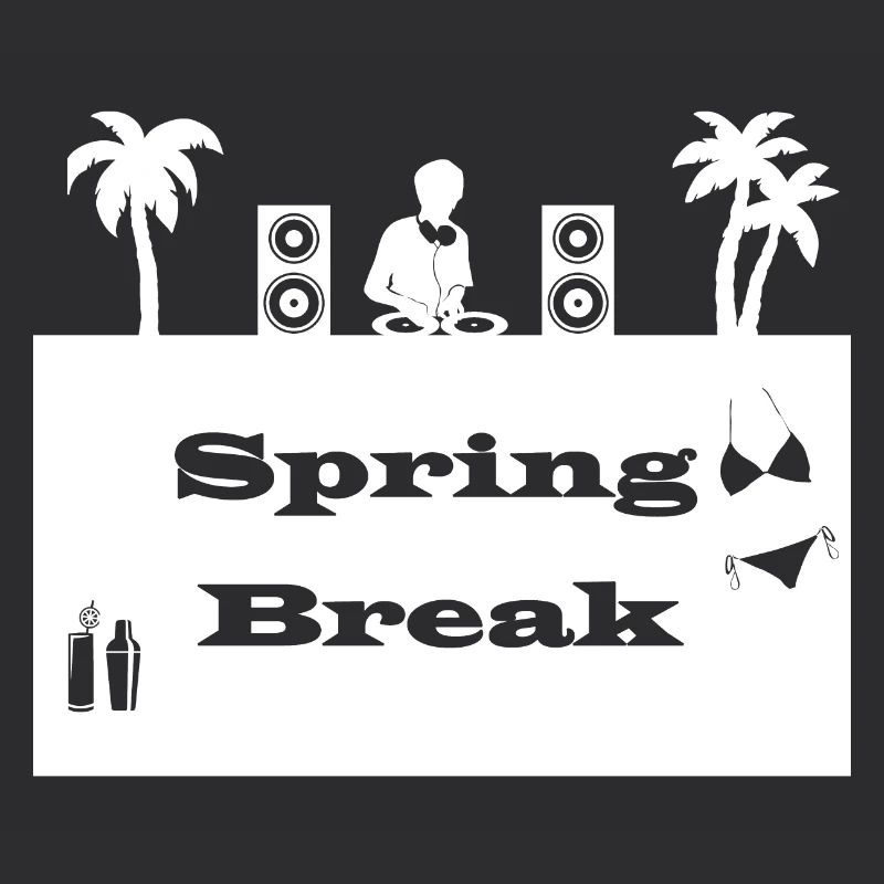 spring break blanc
