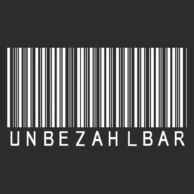 Barcode PRICELESS white