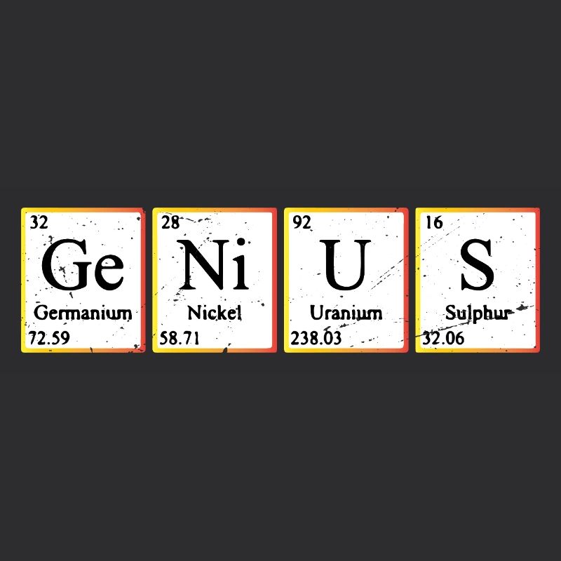 Genius Periodic Table Elements Chemistry