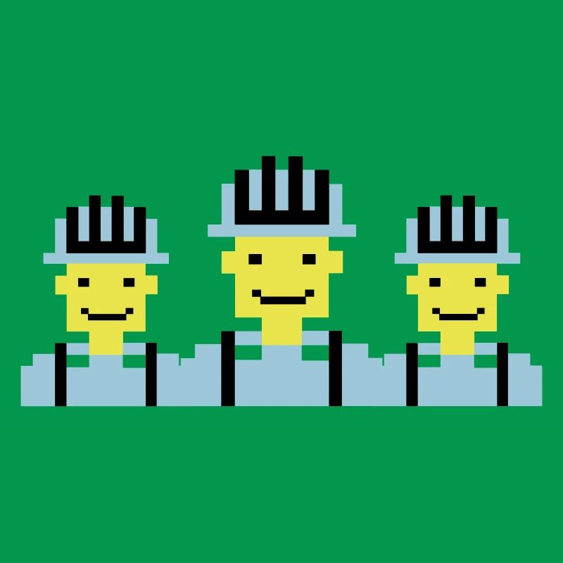 Construction Worker Pixel 02