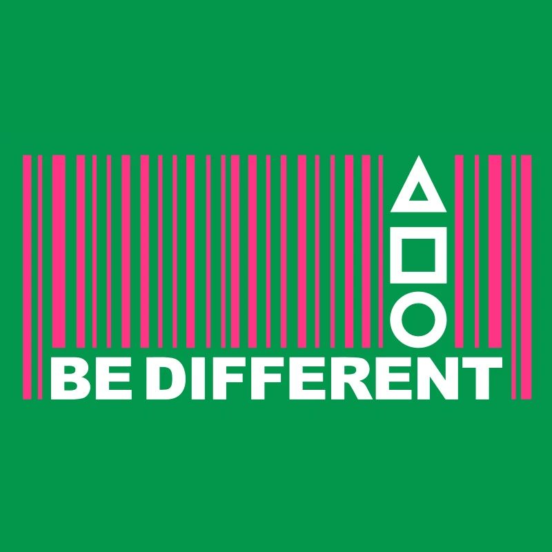 Be Different - Symboles - Barcode - code à barres