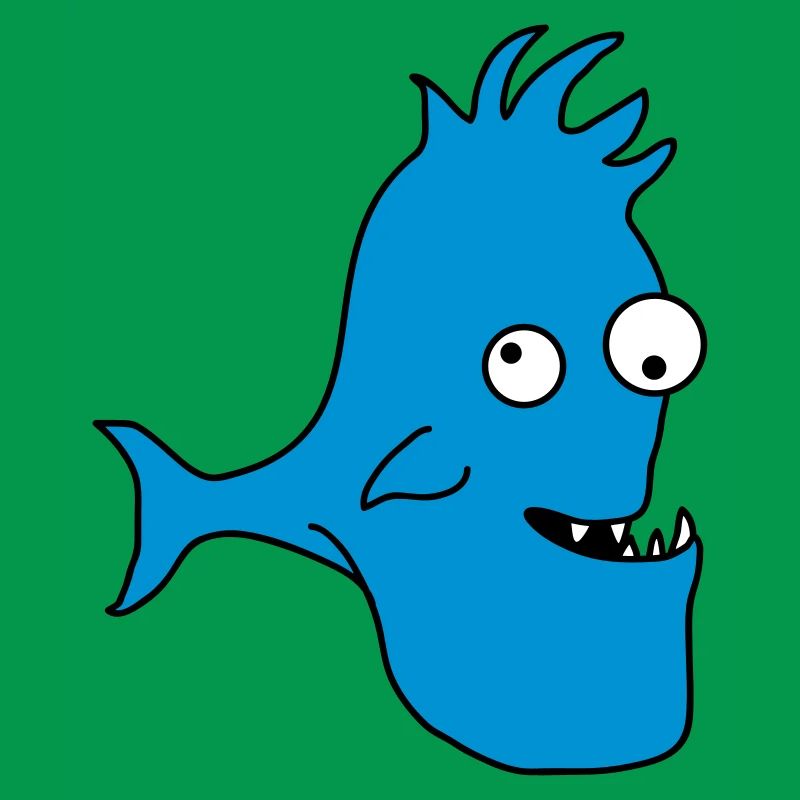 Stupid Crazy Comic Fish