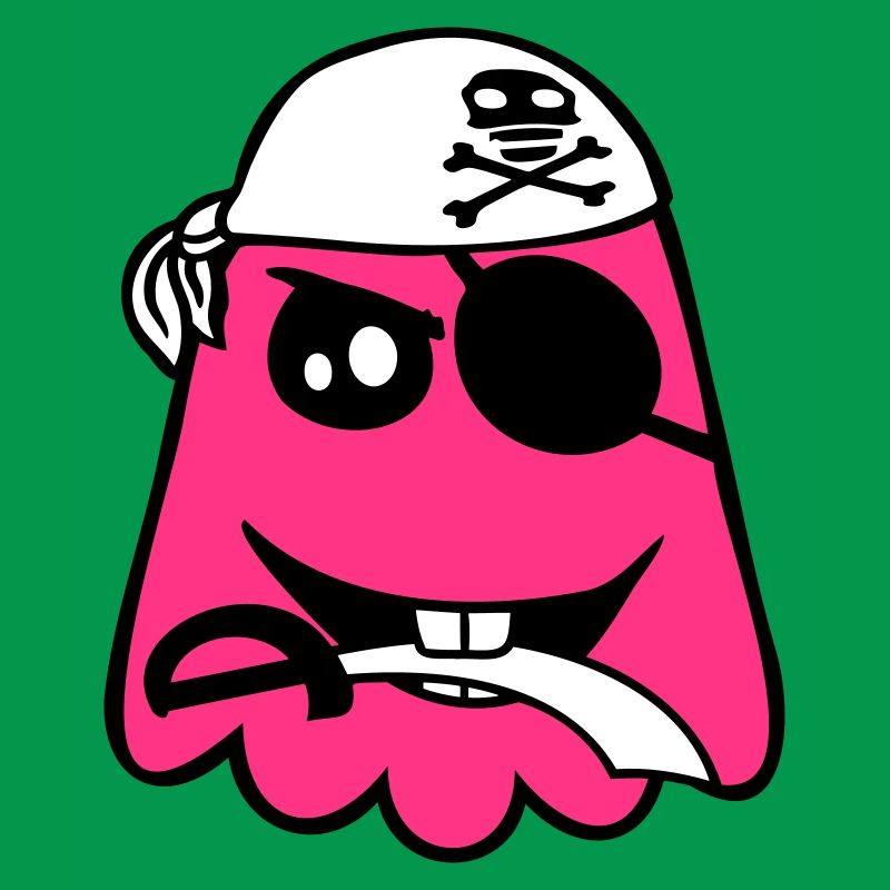 Pirate Ghost Funny Evil Ghost Halloween Fun