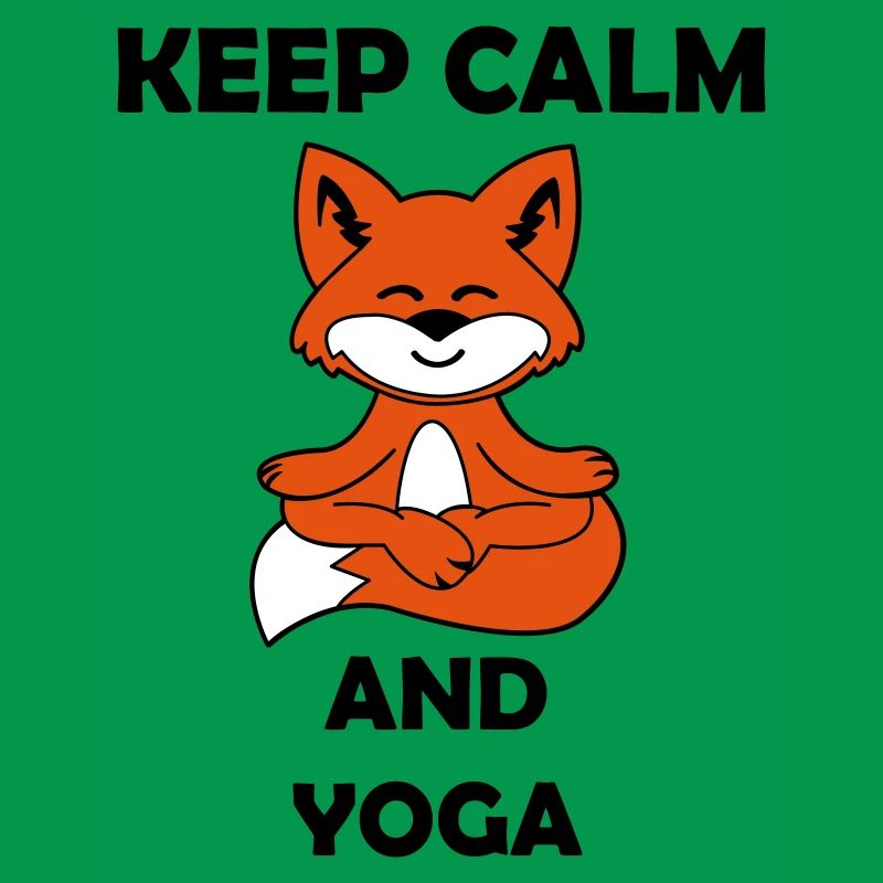 Yoga Fox Keep Calm