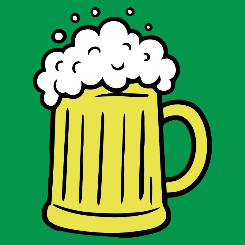 Bier Comic Bierglas