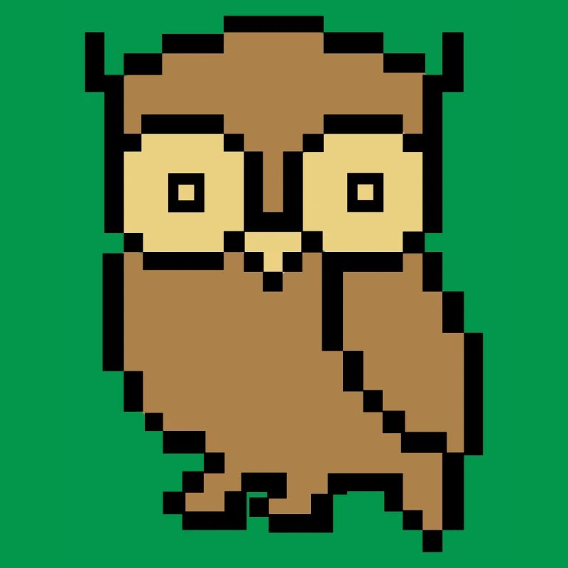 Couleur du pixel hibou
