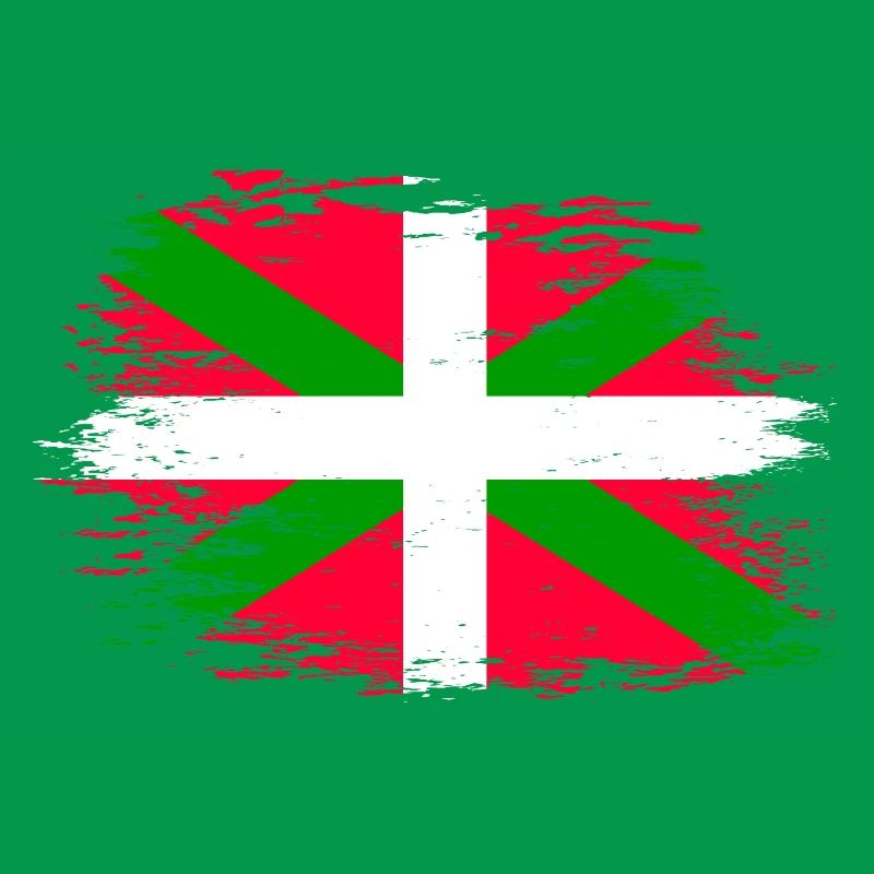 Drapeau basque utilisé