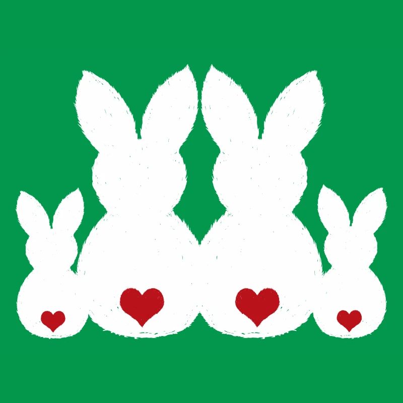 Rabbit family Rabbit Easter bunny Easter Easter present