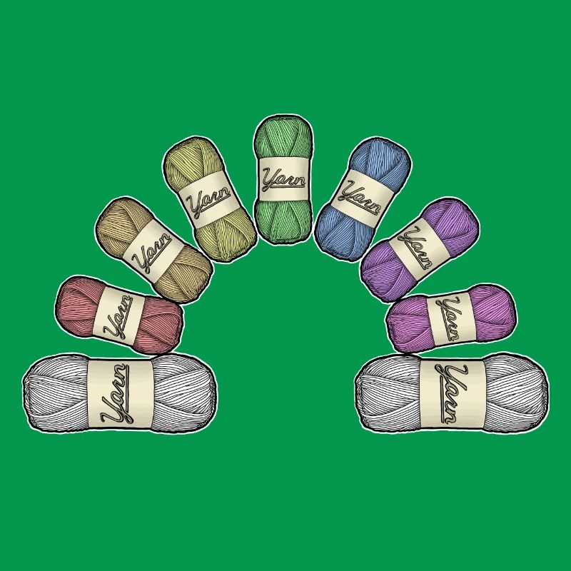 Regenbogen oder Garn