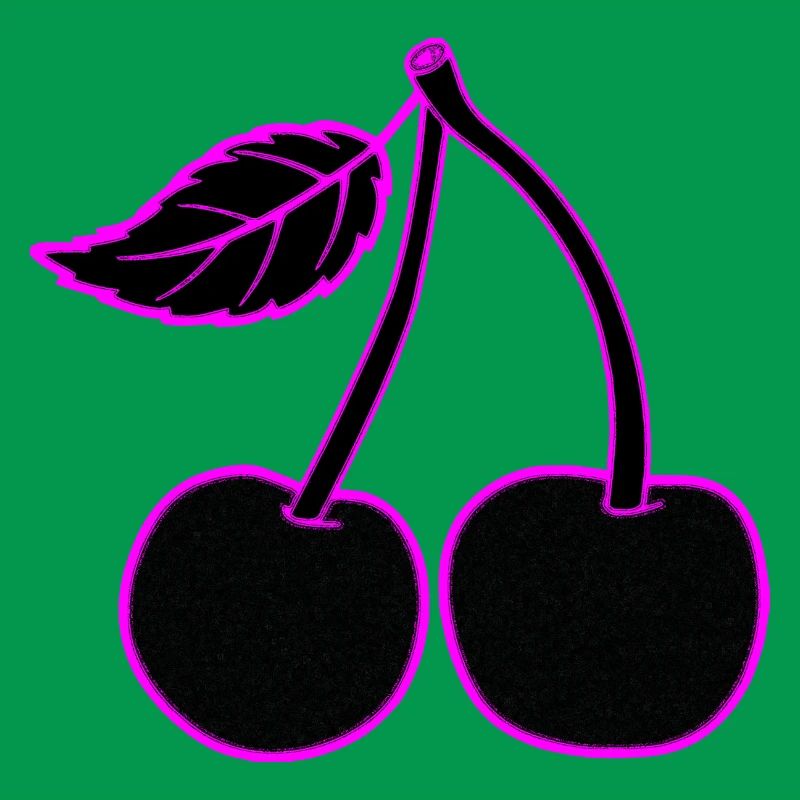 Neon Kirsche Pink, dezent oder präsent