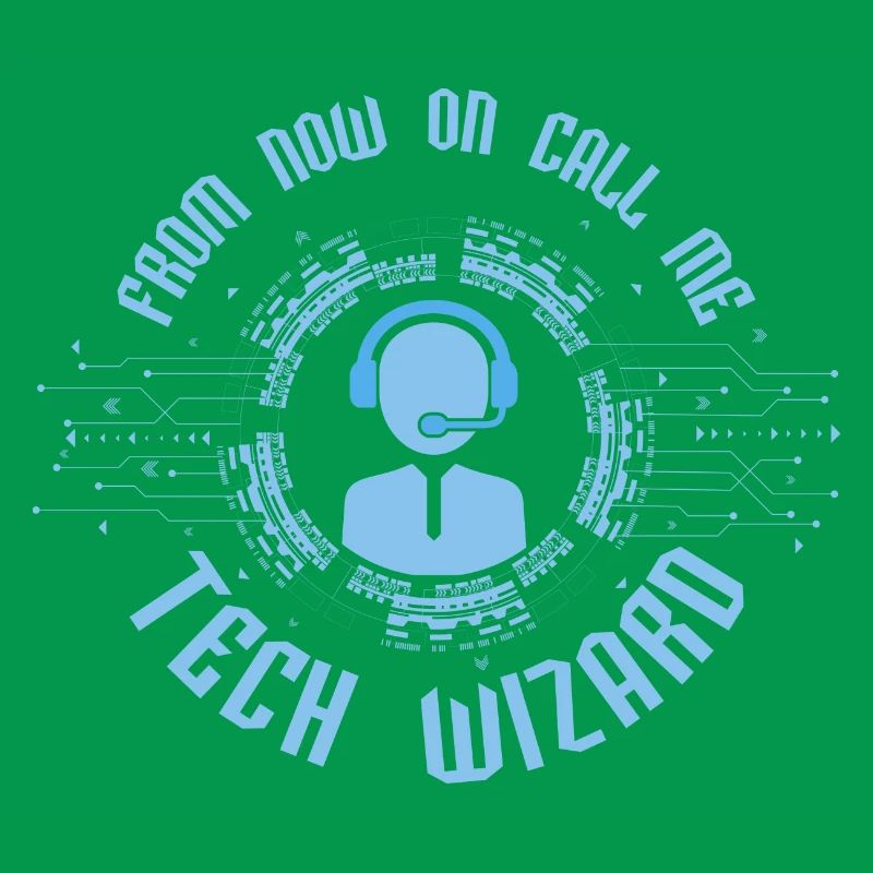 À partir de maintenant, appelez-moi Tech Wizard Computer Tech Supp