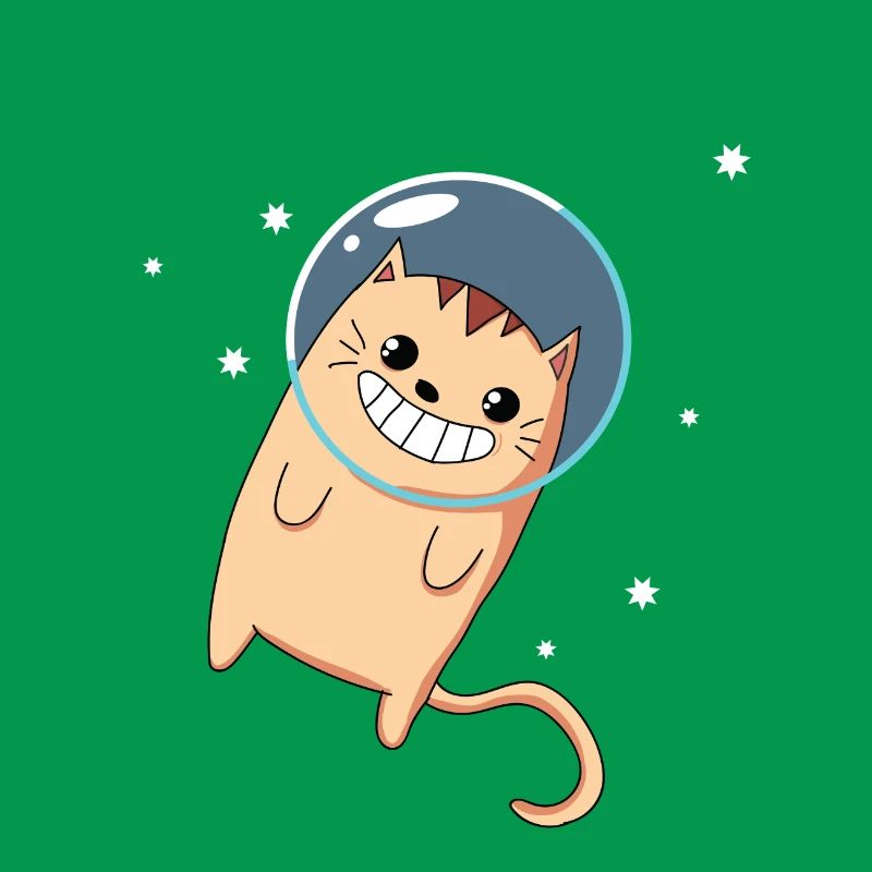 Cat - Outer Space - Kitten - Outer Space