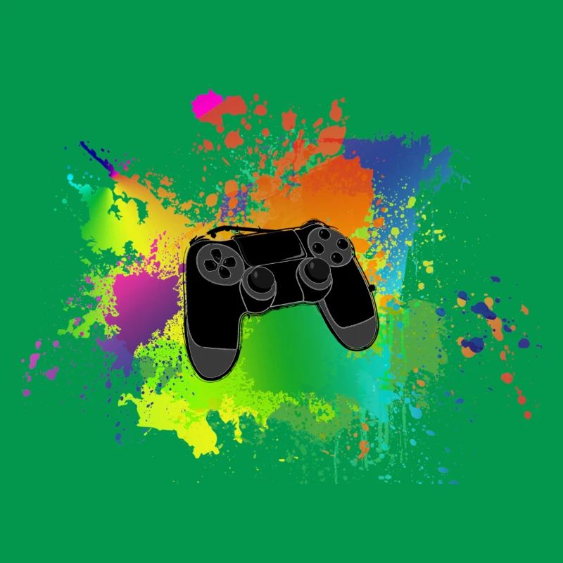 Controller color splash Colorful gaming gift idea