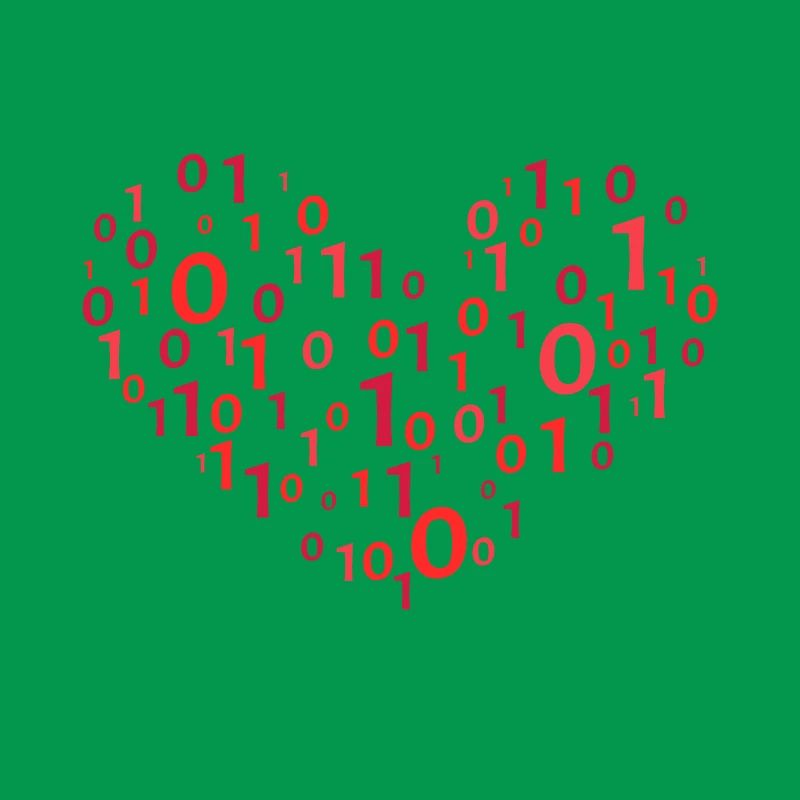 Code de cœur informatique Codage