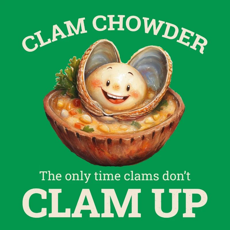 Clam Chowder Shellfish Hilarious Seafood Soup
