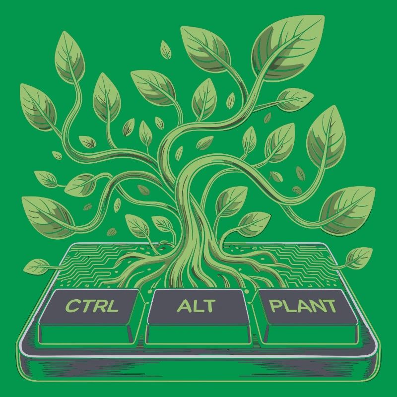 ctrl alt plant Garten Design
