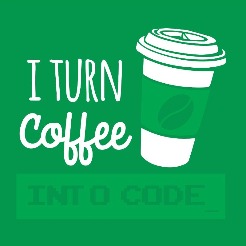 I turn coffee into developer code