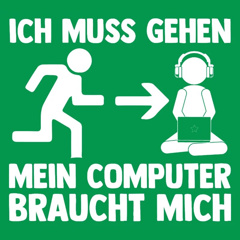 Computer Zocker Programmierer Administrator Gamer