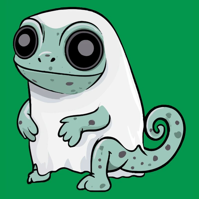 Chameleon Halloween Comic Geist