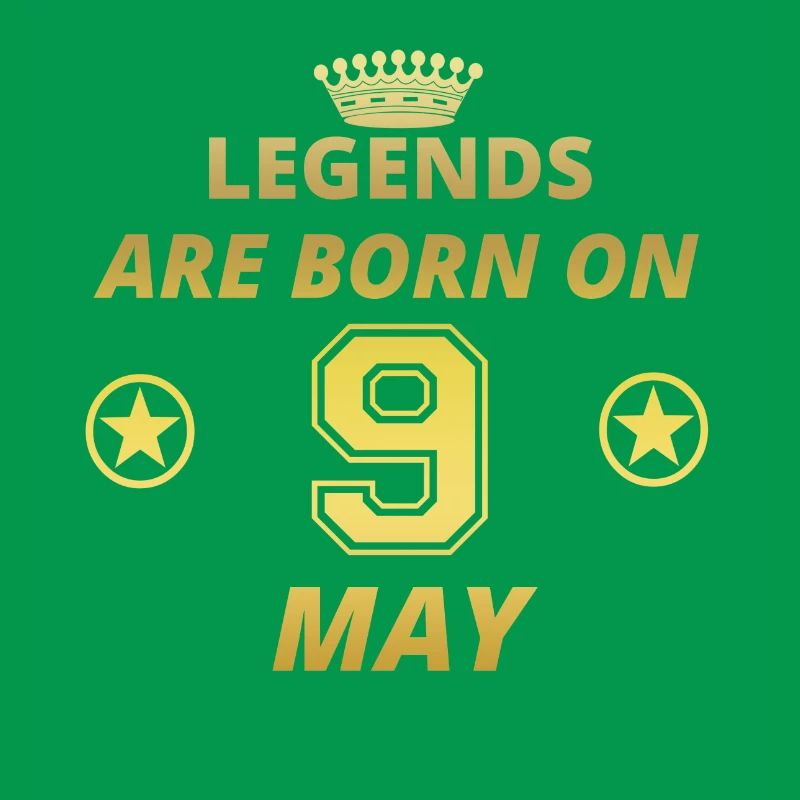 legends born geschenk geburtstag MAY 9