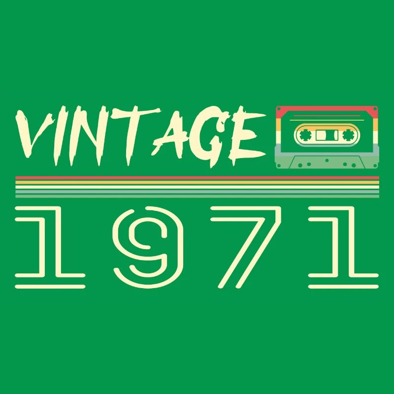 1971 Original 1971 Retro 1971 Geburtstagsgeschenk