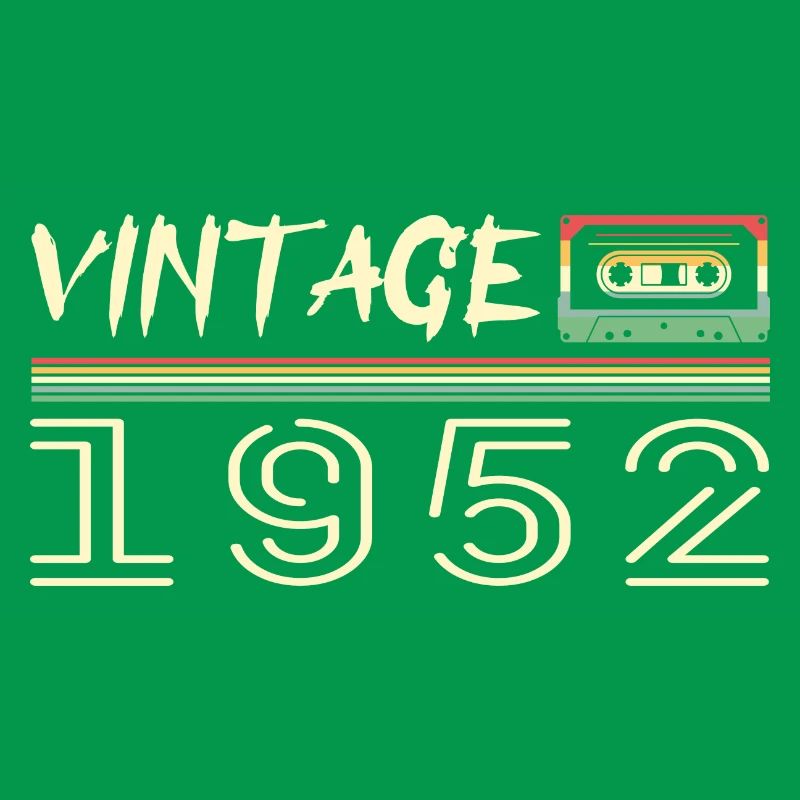 1952 Original 1952 Retro 1952 Geburtstagsgeschenk