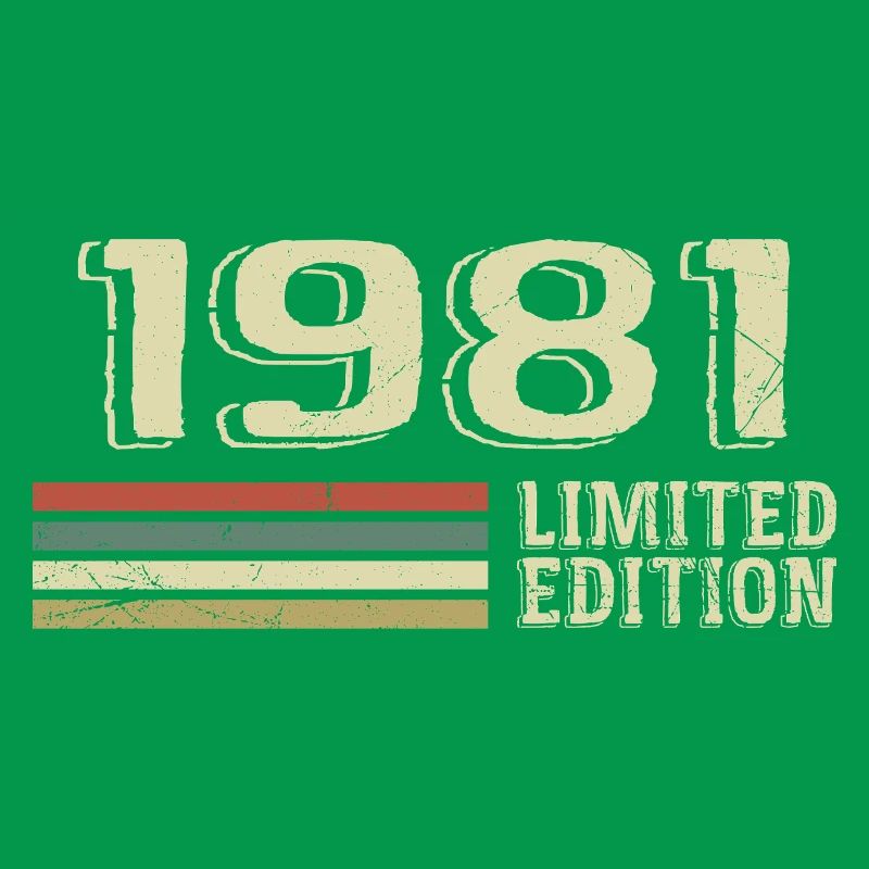 Nées en 1981 anniversaire 1981 Vintage 1981
