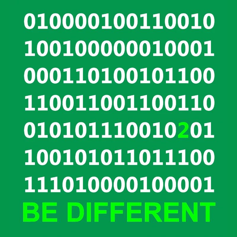 Be Different - Binary - Digital