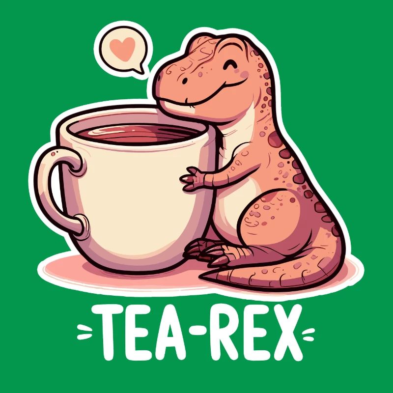 Tee Rex Tee-Rex Teetrinker Geschenk