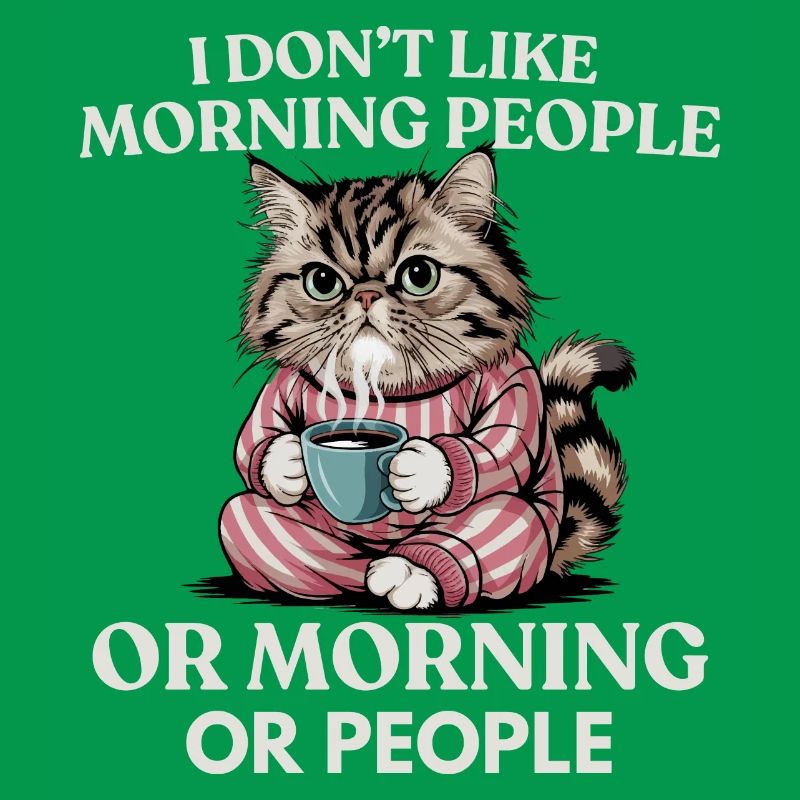 Ich mag keine Morgenmenschen oder Morgenmenschen oder Menschen