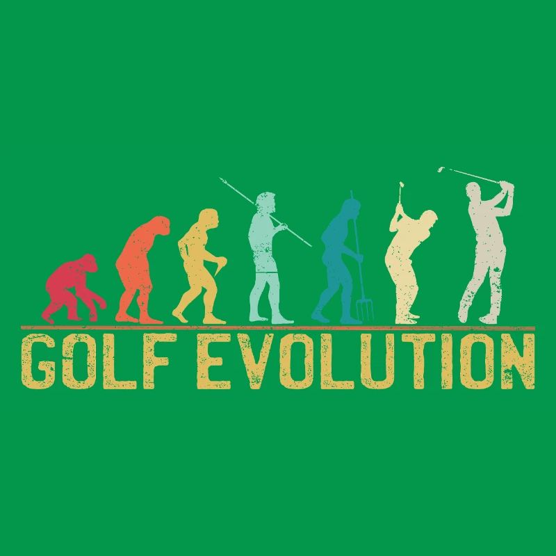 Golf Evolution Silhouette Design