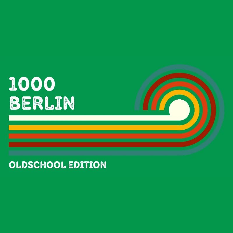 Berlin Retro Shirt Zip Code 1000 Zip Code Souvenir