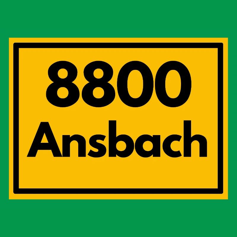 OLD POSTCODE POSTCODE RETRO 8800 ANSBACH FRANKEN