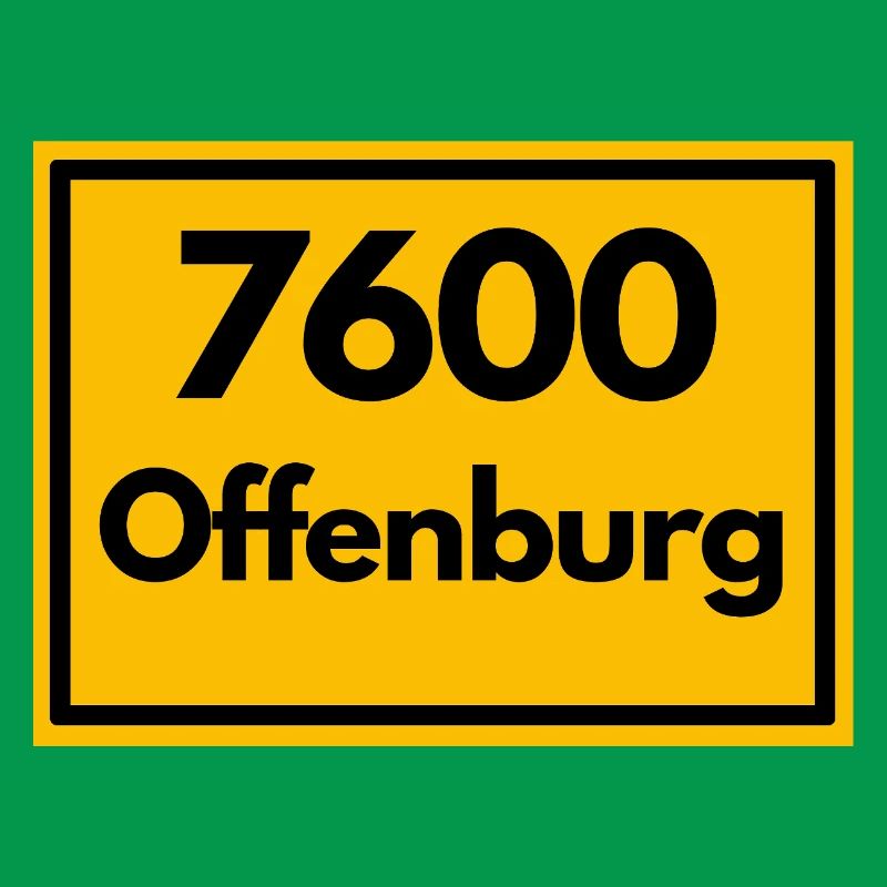 OLD POSTCODE POSTCODE RETRO 7600 OFFENBURG