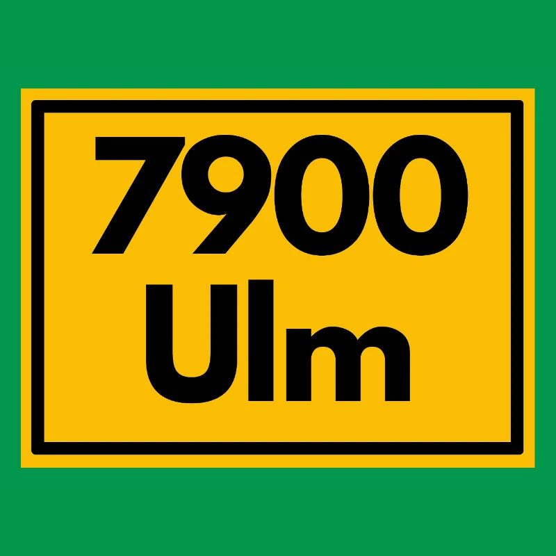 OLD POSTCODE POSTCODE RETRO 7900 ULM MÜNSTERSTADT