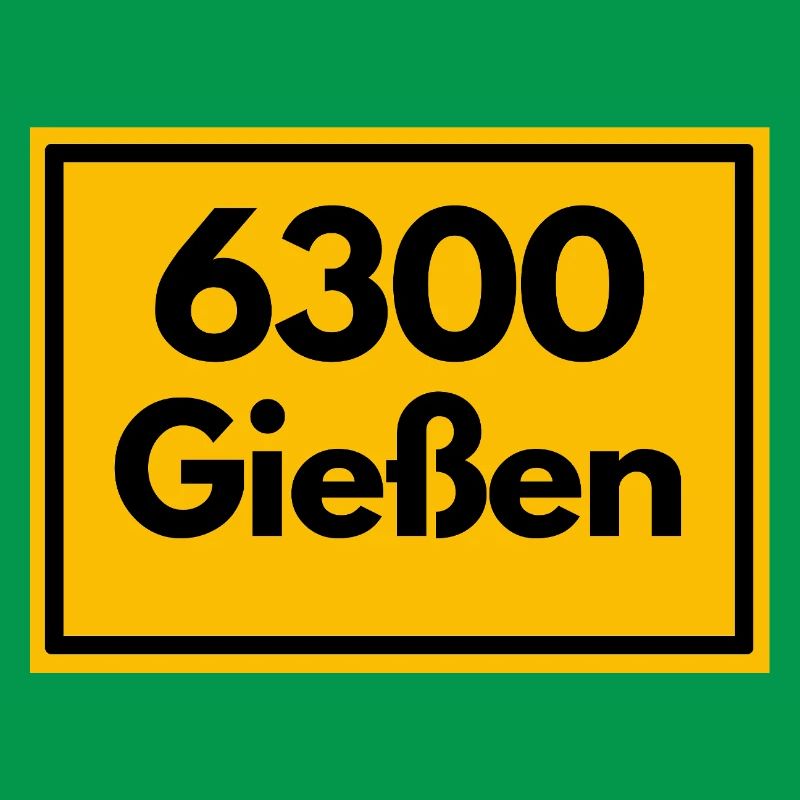 ANCIEN CODE POSTAL RETRO 6300 GIESSEN