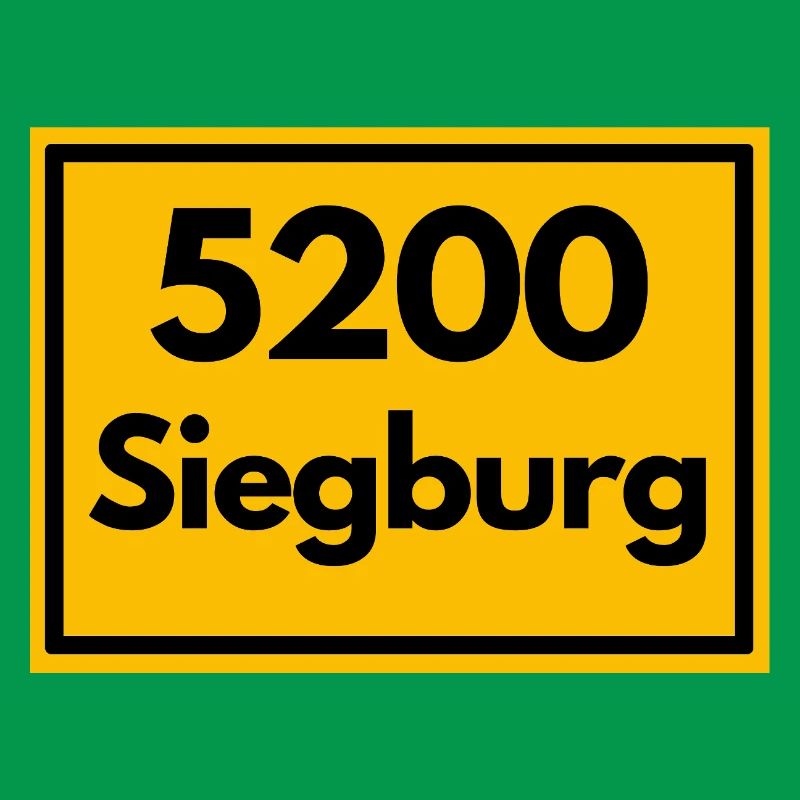 OLD POSTCODE POSTCODE RETRO SIEGBURG - RHEIN SIEG