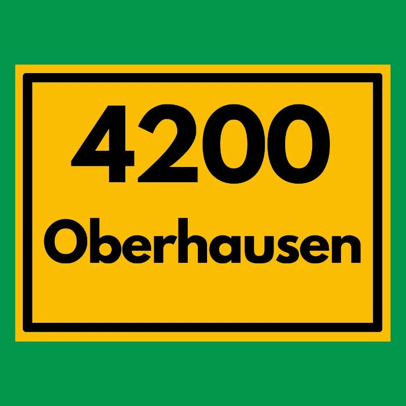 OLD POSTCODE POSTCODE RETRO 4200 OBERHAUSEN RUHR