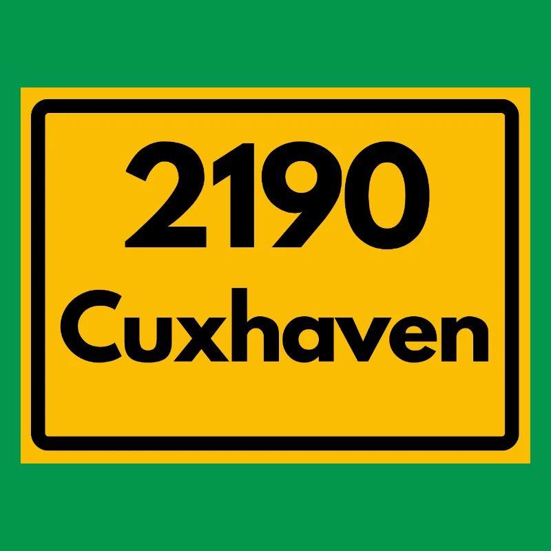 OLD POSTCODE POSTCODE RETRO 2190 CUXHAVEN NORDSEE