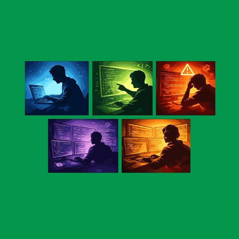 Ombre de code multi-écran