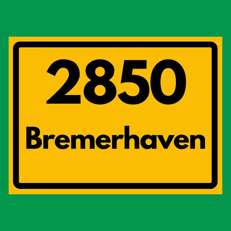 OLD POSTCODE POSTCODE RETRO 2850 BREMERHAVEN