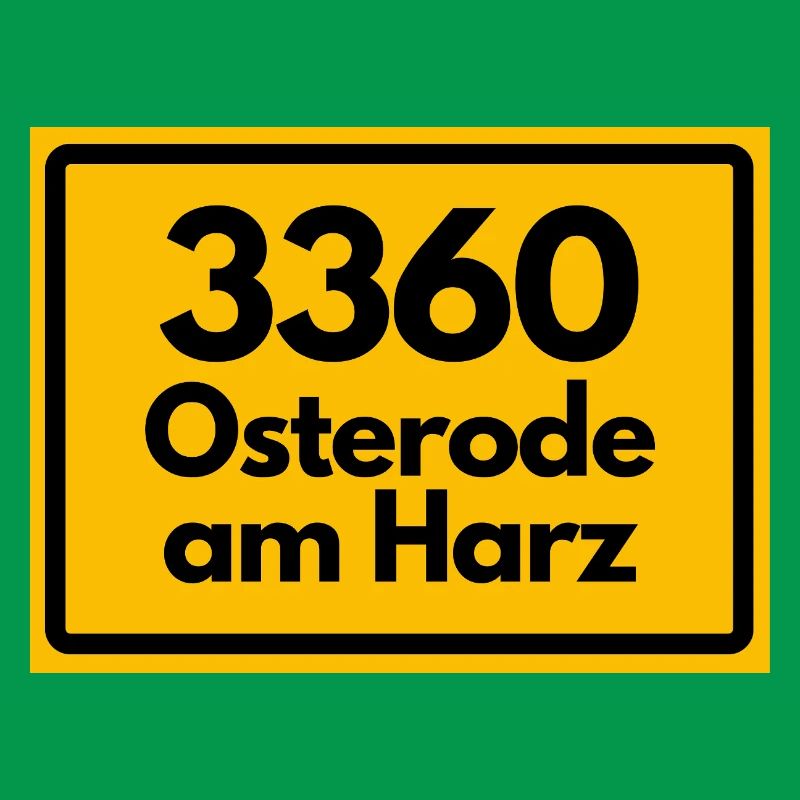 OLD POSTCODE POSTCODE RETRO 3360 OSTERODE HARZ