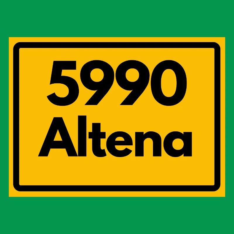 OLD POSTCODE POSTCODE RETRO 5990 ALTENA HEIMAT