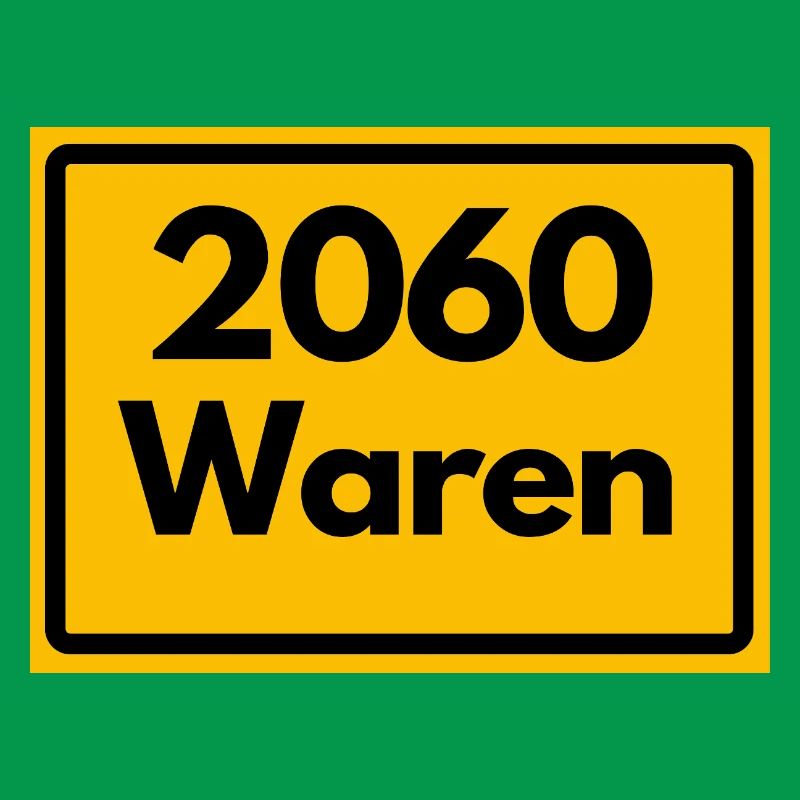OLD POSTCODE POSTCODE RETRO 2060 WAREN MÜRITZ