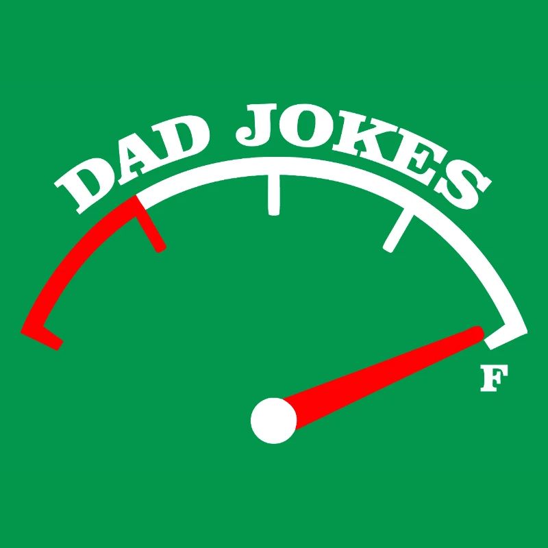 Conception du Tee Meter Dad Jokes
