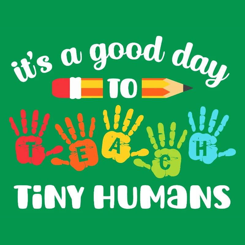 Rainbow Handprints TEACH Tiny Humans