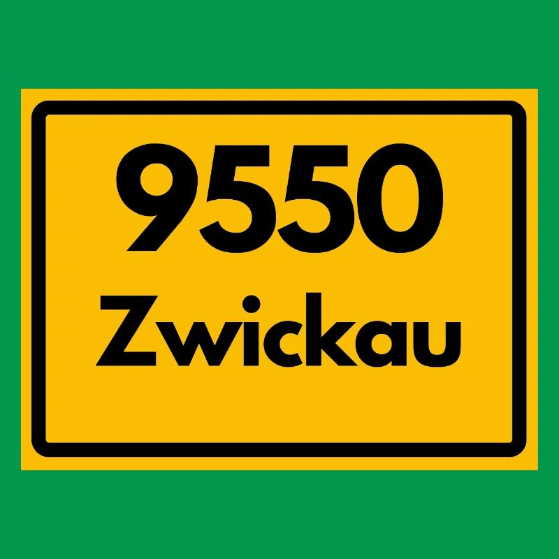 OLD POSTCODE SAXONY 9550 08060 ZWICKAU